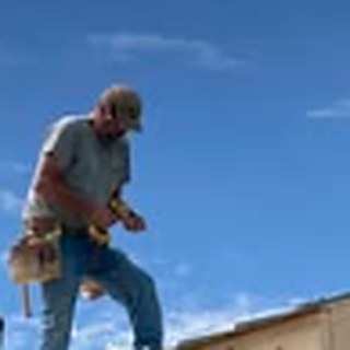 Tom Bornhoft II at work on a build